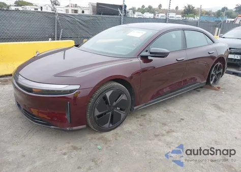 2024 Lucid Air Grand Touring z USA, uszkodzony, nr VIN 50EA1GBA3RA001209